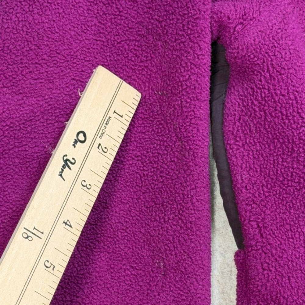 The North Face Denali Fleece Jacket Womens M Purple Gorpcore Hiking Granola Girl - Picture 7 of 10
